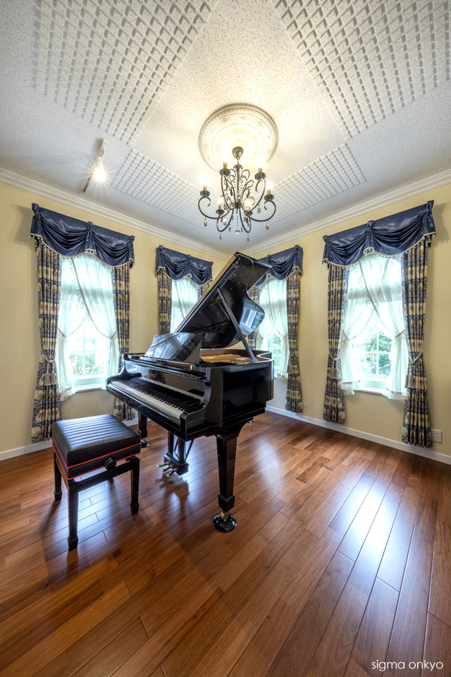 和室をリフォームしたピアノ防音室
