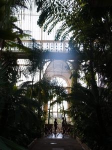 Kew Gardens　ロンドンのキューガーデンのガラス建築温室