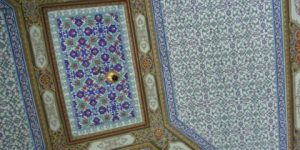 トプカプ宮殿のモザイクタイル天井
