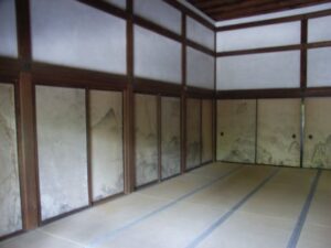 京都の龍安寺の襖