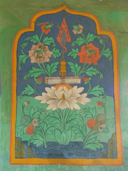 Thikse Gonpaの仏画