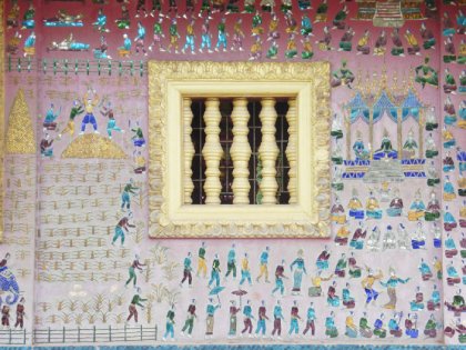 Window, Wat Xieng Thong